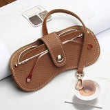 Maxbell Glasses Bag Protective Case Cover Box Portable for Travel Sunglasses Glasses Brown