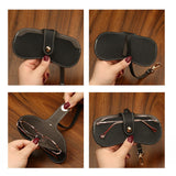 Maxbell Glasses Bag Protective Case Cover Box Portable for Travel Sunglasses Glasses Black