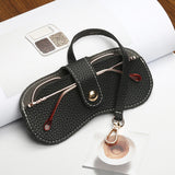 Maxbell Glasses Bag Protective Case Cover Box Portable for Travel Sunglasses Glasses Black
