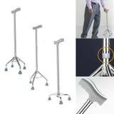 Maxbell Walking Sticks Telescopic Retractable Stable Seniors Adults Elderly Heightened 4 feet
