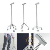 Maxbell Walking Sticks Telescopic Retractable Stable Seniors Adults Elderly Heightened 4 feet