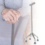 Maxbell Walking Sticks Telescopic Retractable Stable Seniors Adults Elderly Heightened 4 feet