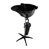 Maxbell Portable Shampoo Bowl with Drain Hose for Home SPA Beauty Salon Barbershops with Bucket