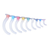 Maxbell 9Pcs Disposable Oral Airway Set Different Sizes Professional Multicolor
