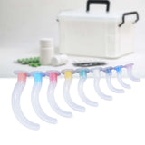 Maxbell 9Pcs Disposable Oral Airway Set Different Sizes Professional Multicolor