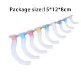 Maxbell 9Pcs Disposable Oral Airway Set Different Sizes Professional Multicolor