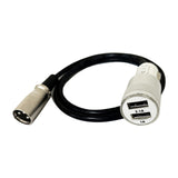 Maxbell USB Car Charger Spare Parts with Cable Cord Lightweight Supplies Durable