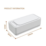 Maxbell Portable Cleaning Machine Multifunction White Eyeglasses Watch Earrings
