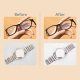 Maxbell Portable Cleaning Machine Multifunction White Eyeglasses Watch Earrings
