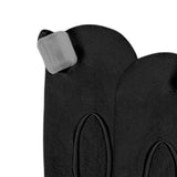 Maxbell 2 Pieces Soft Invisible Big Toe Splint Straightener split Socks AntiSlip Black