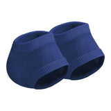 Maxbell 2 Pieces Strech Hydrating Heel Socks Polyester Adults for Cracking Feet Blue