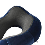 Maxbell Ushape Neck Pillow Travel Washable Sleep Memory Foam Supplies Head Blue