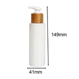 Maxbell Empty Lotion Emulsion Bottle Travel Leak- Proof Reusable for Shower Shampoo 120ml