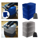 Maxbell Inflatable Footrest Pillow Portable Kids Sleeping Bed for Camping Buses Grey
