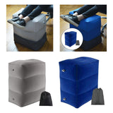 Maxbell Inflatable Footrest Pillow Portable Kids Sleeping Bed for Camping Buses Grey