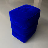Maxbell Inflatable Footrest Pillow Portable Kids Sleeping Bed for Camping Buses Blue