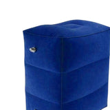 Maxbell Inflatable Footrest Pillow Portable Kids Sleeping Bed for Camping Buses Blue