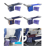 Maxbell Kids Airplane Footrest Hammock Travel Bed for Travel Essentials Air Plane Animal Pattern