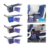 Maxbell Kids Airplane Footrest Hammock Travel Bed for Travel Essentials Air Plane Animal Pattern
