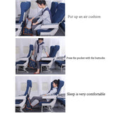 Maxbell Kids Airplane Footrest Hammock Travel Bed for Travel Essentials Air Plane Animal Pattern