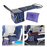 Maxbell Kids Airplane Footrest Hammock Travel Bed for Travel Essentials Air Plane Animal Pattern