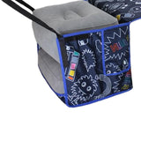 Maxbell Kids Airplane Footrest Hammock Travel Bed for Travel Essentials Air Plane Animal Pattern