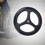 Maxbell Wheelchair Rear Wheel Assembly Wheel Tires ABS Hub for Manual Wheelchair