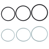 Maxbell Wheelchair Tire PU Urethane Assembly Tubeless Accessory Easy to Install 20X1 3/8 black