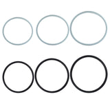Maxbell Wheelchair Tire PU Urethane Assembly Tubeless Accessory Easy to Install 20X1 3/8 black