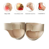 Maxbell Silicone Gel Heel Protector Sock Sleeves Foot Care Tools Pads Booster Pad White