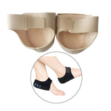 Maxbell Silicone Gel Heel Protector Sock Sleeves Foot Care Tools Pads Booster Pad White