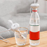 Maxbell Portable Mini Air Humidifier with Atmosphere Lamp Purifier Mute for Car