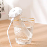 Maxbell Portable Mini Air Humidifier with Atmosphere Lamp Purifier Mute for Car