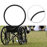 Maxbell 24inch Wheelchair Tire Replacement Puncture Proof Solid Tires PU Black