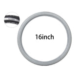 Maxbell PU 16in Wheelchair Tire Solid Tires Wear Resistant Replacement Lightweight