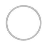 Maxbell 22inch Wheelchair Rear Wheel Tire Replacement Wear Resistant Grey Airless