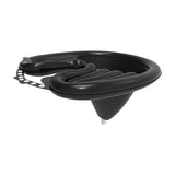 Maxbell Portable Inflatable Shampoo Basin Lightweight Hair Washing Sink for Seniors Black