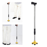 Maxbell Telescopic Cane Sticks Stainless Steel Ergonomic for Elder Backpacking