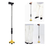 Maxbell Telescopic Cane Sticks Stainless Steel Ergonomic for Elder Backpacking