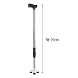 Maxbell Walking Sticks Durable Anti Slip Adjustable Stable Crutch for Seniors Adults