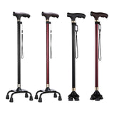 Maxbell Walking Cane Thickened Stainless Steel Stable for Old People Seniors Adults Black small