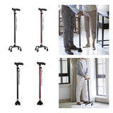 Maxbell Walking Cane Thickened Stainless Steel Stable for Old People Seniors Adults Black small