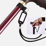 Maxbell Walking Cane Thickened Stainless Steel Stable for Old People Seniors Adults Black small