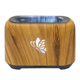 Maxbell Flame Essential Oil Diffuser Scent Diffuser Quiet for Home Office Yoga Light Wood Grain