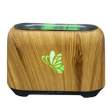 Maxbell Flame Essential Oil Diffuser Scent Diffuser Quiet for Home Office Yoga Light Wood Grain