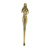 Maxbell Portable Earwax Remover Ear Care Tool Earwax Goddess Figurine Metal Style C