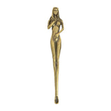 Maxbell Portable Earwax Remover Ear Care Tool Earwax Goddess Figurine Metal Style C