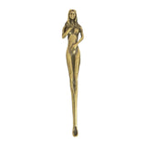 Maxbell Portable Earwax Remover Ear Care Tool Earwax Goddess Figurine Metal Style C