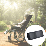 Maxbell Wheelchair Headrest Support Fastener Backrest for Seat Width 40cm-50cm mesh headrest