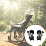 Maxbell Wheelchair Headrest Support Fastener Backrest for Seat Width 40cm-50cm Fastener
